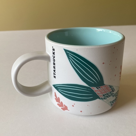 Starbucks 2018 Mermaid Aqua White Mug - Picture 6 of 16